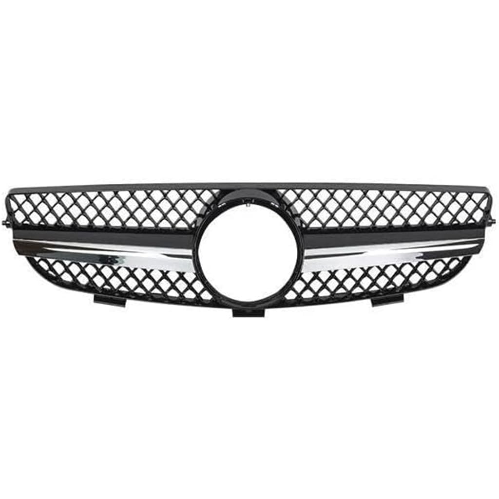 Auto Mitte,kompatibel mit Mercedes- Benz CLK-Klasse W209 CLK63 CLK550 CLK320 2003-2009,Frontgrill von ZCZMAD