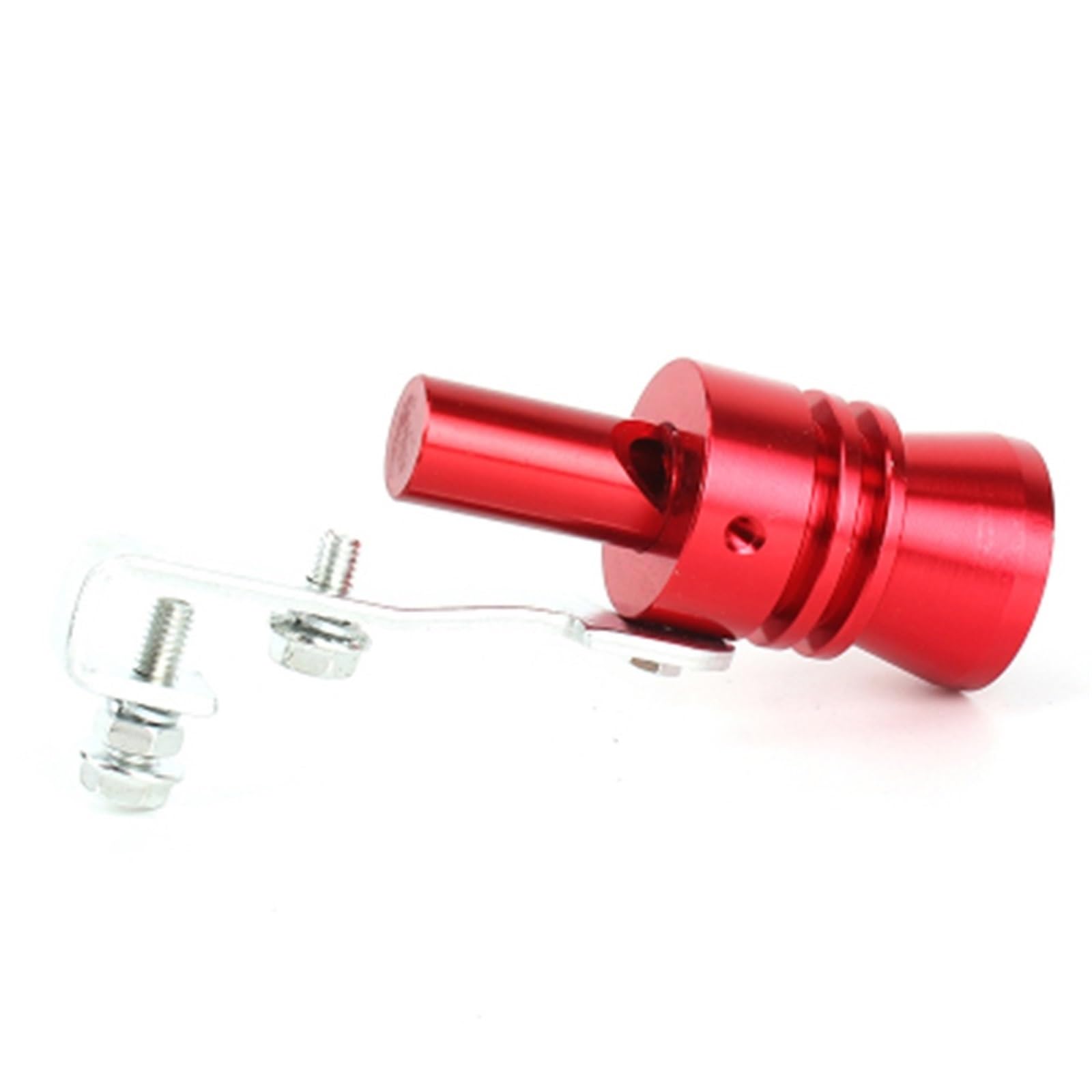 Auspuff Endrohre Universal Auto Turbmuffler Sound Simulator Auto Turbo Sound Whistle S/M/L/XL Fahrzeug Refit Gerät Endrohrblende(Red L) von ZCera