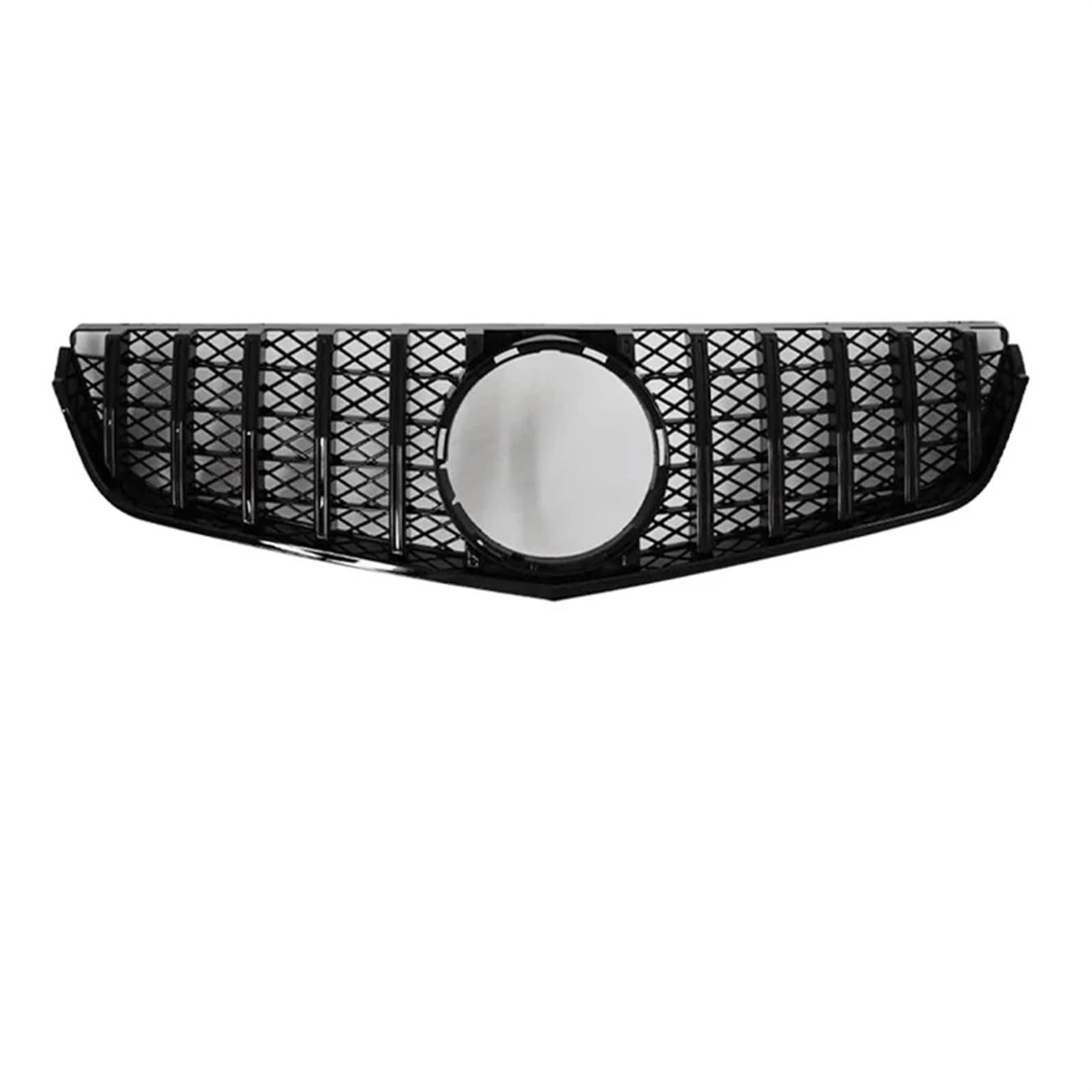 Auto Front Kühlergrille Für Benz E-Klasse W207 2009–2016 E200 E260 E320 E350 E400 E500 Auto Vorne Oben Stoßstange Haube Mesh Grille Frontgrills(2009-2013 Black) von ZCera