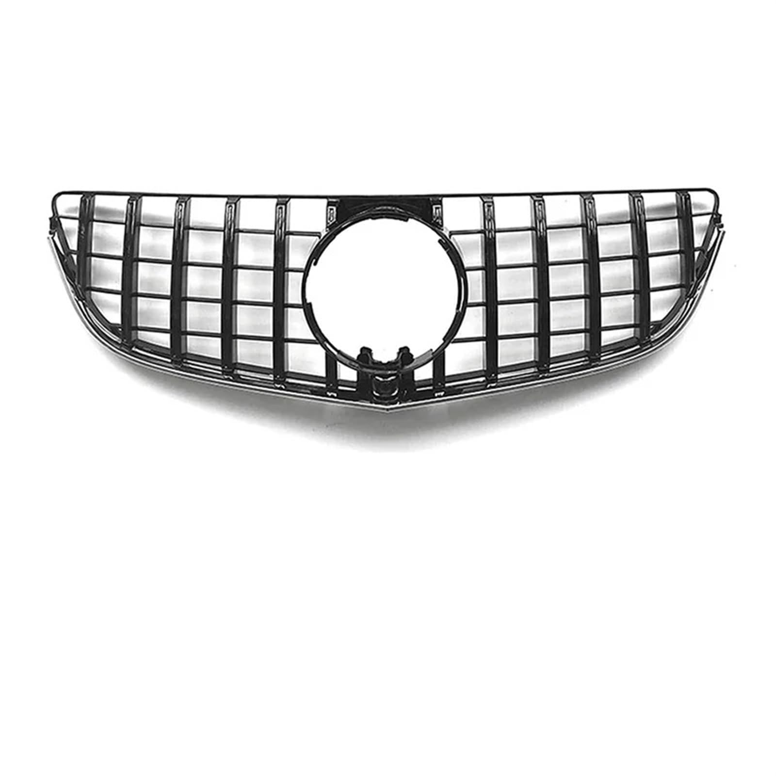 Auto Front Kühlergrille Für Benz E-Klasse W207 2009–2016 E200 E260 E320 E350 E400 E500 Auto Vorne Oben Stoßstange Haube Mesh Grille Frontgrills(2014-2016 Black) von ZCera