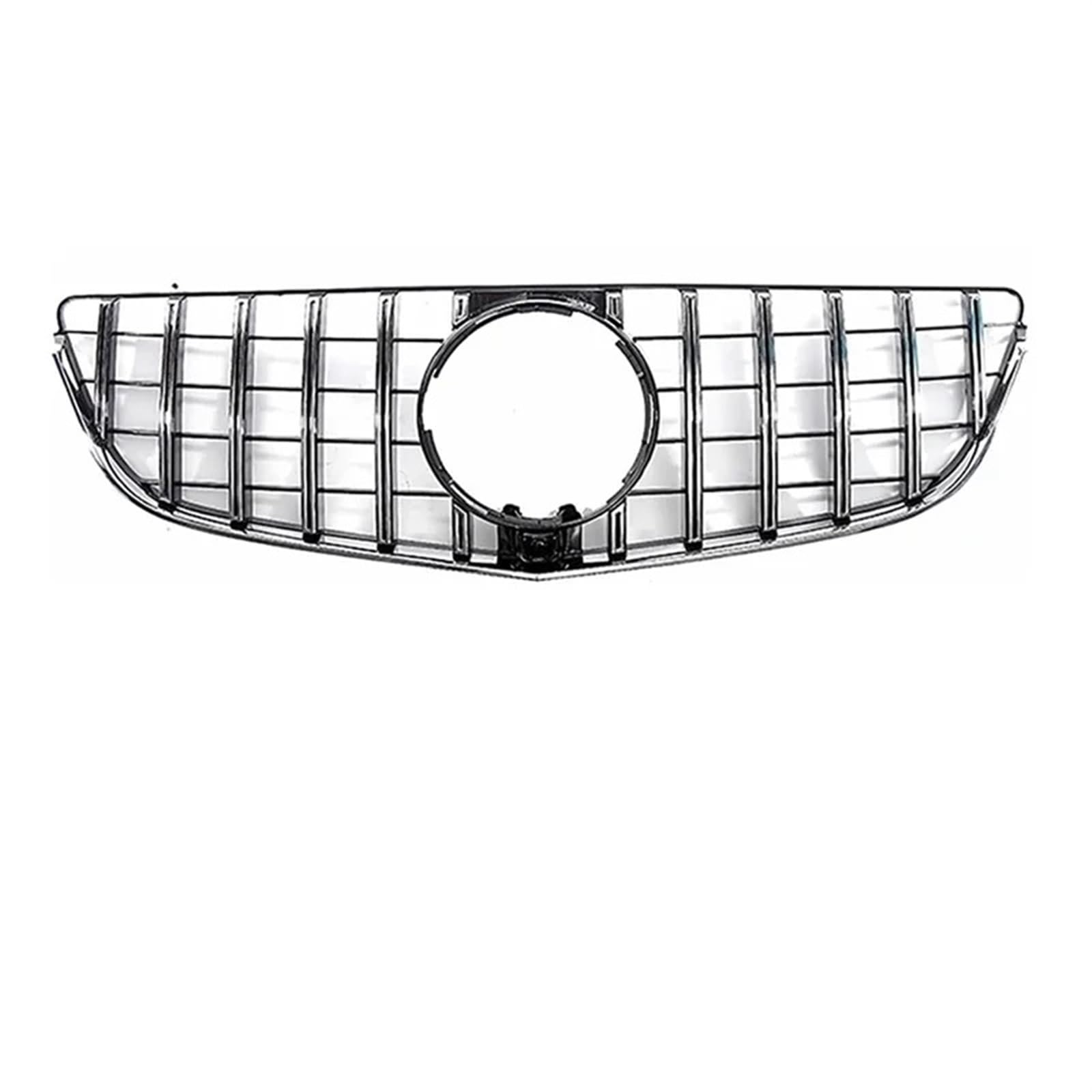 Auto Front Kühlergrille Für Benz E-Klasse W207 2009–2016 E200 E260 E320 E350 E400 E500 Auto Vorne Oben Stoßstange Haube Mesh Grille Frontgrills(2014-2016 Silver) von ZCera