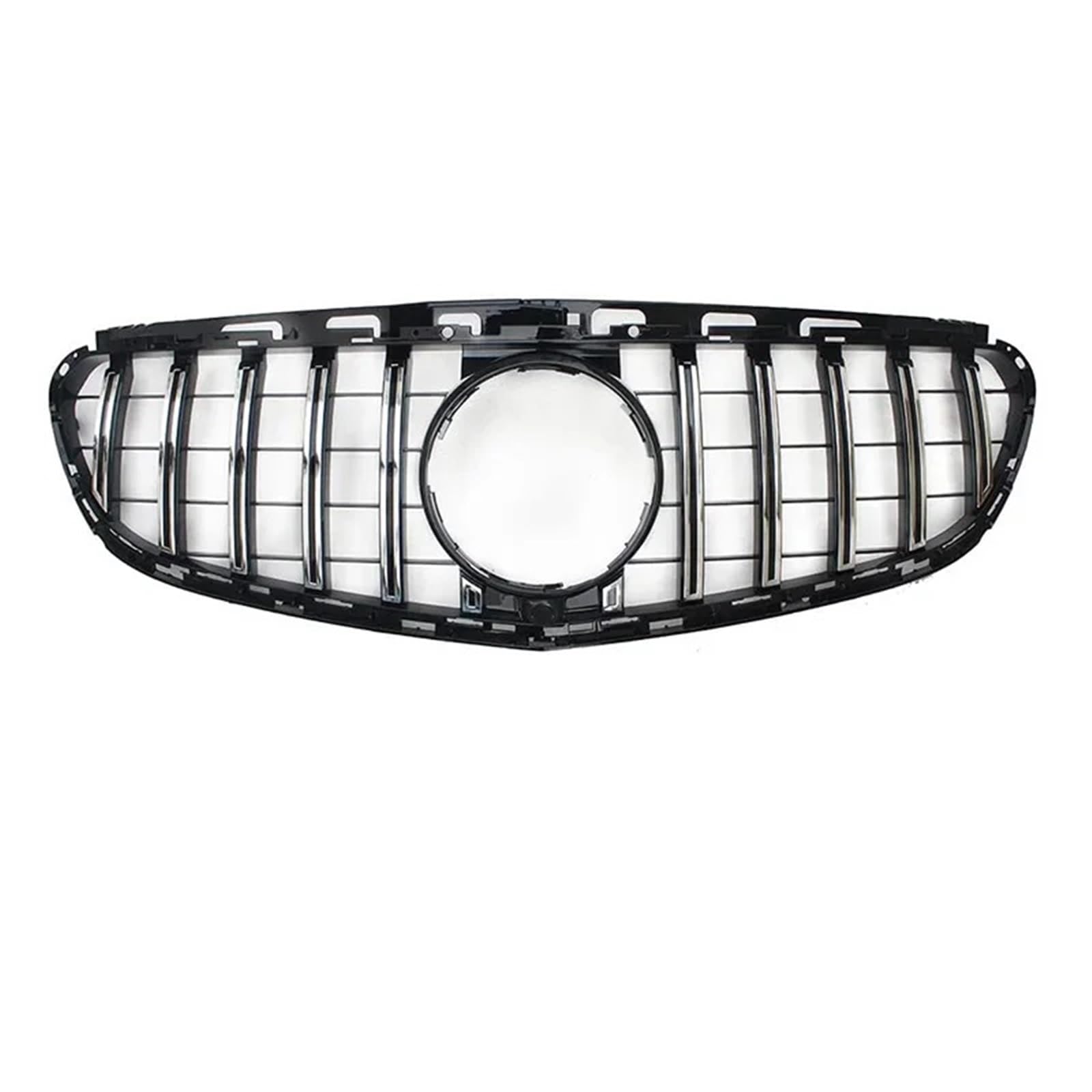 Auto Front Kühlergrille Für Benz E Klasse W212 2009-2015 GT Diamant Styling Grill Tuning Auto Vorderen Stoßfänger Kühlergrill Körper Frontgrills(13-15 GT Silver) von ZCera