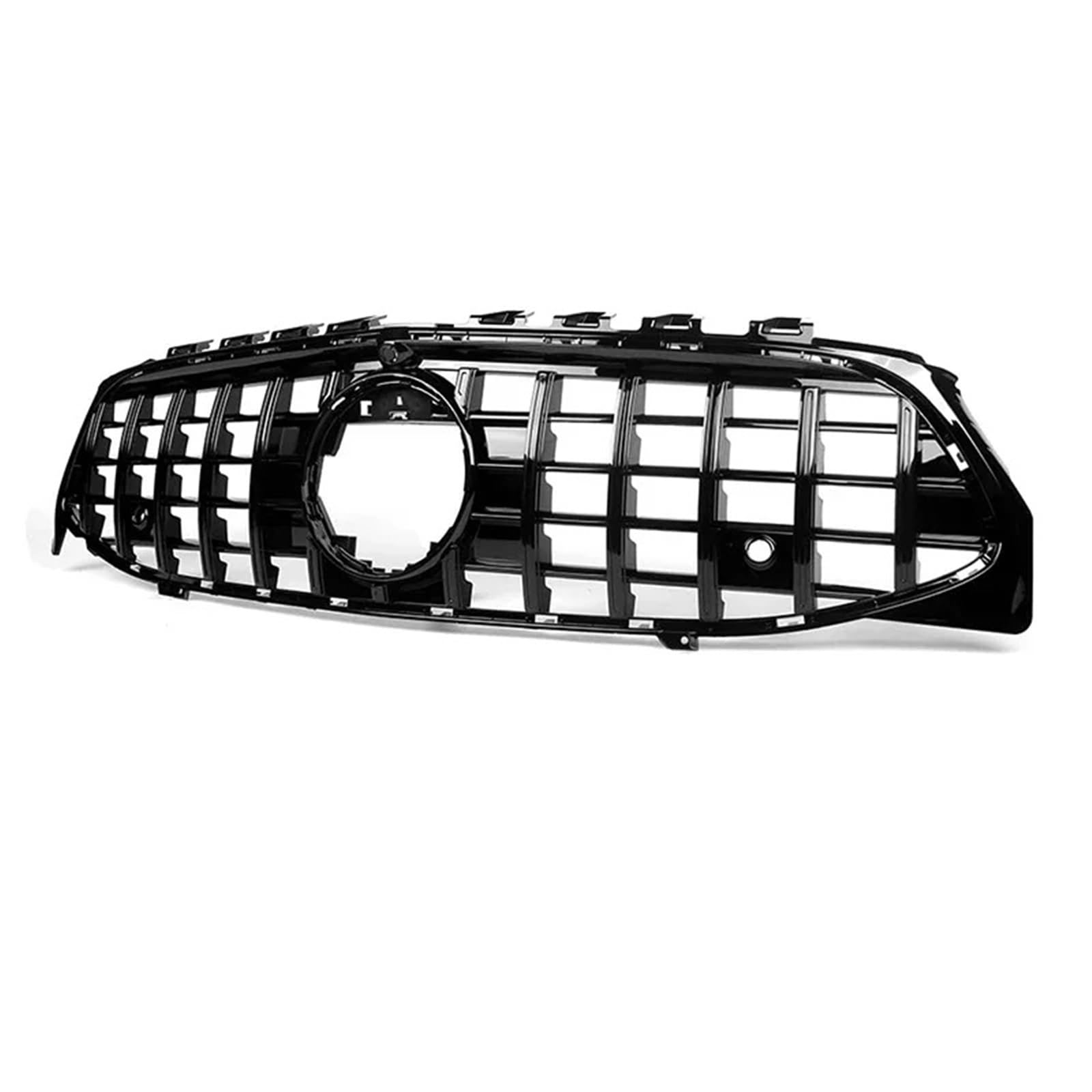 Auto Front Kühlergrille Für Benz Für CLA-Klasse W118 2020-IN Schwarz/Silber Autozubehör GT/Diamant-Stil Auto-Frontgrill-Rahmenabdeckungsverkleidung. Frontgrills(GT Black) von ZCera