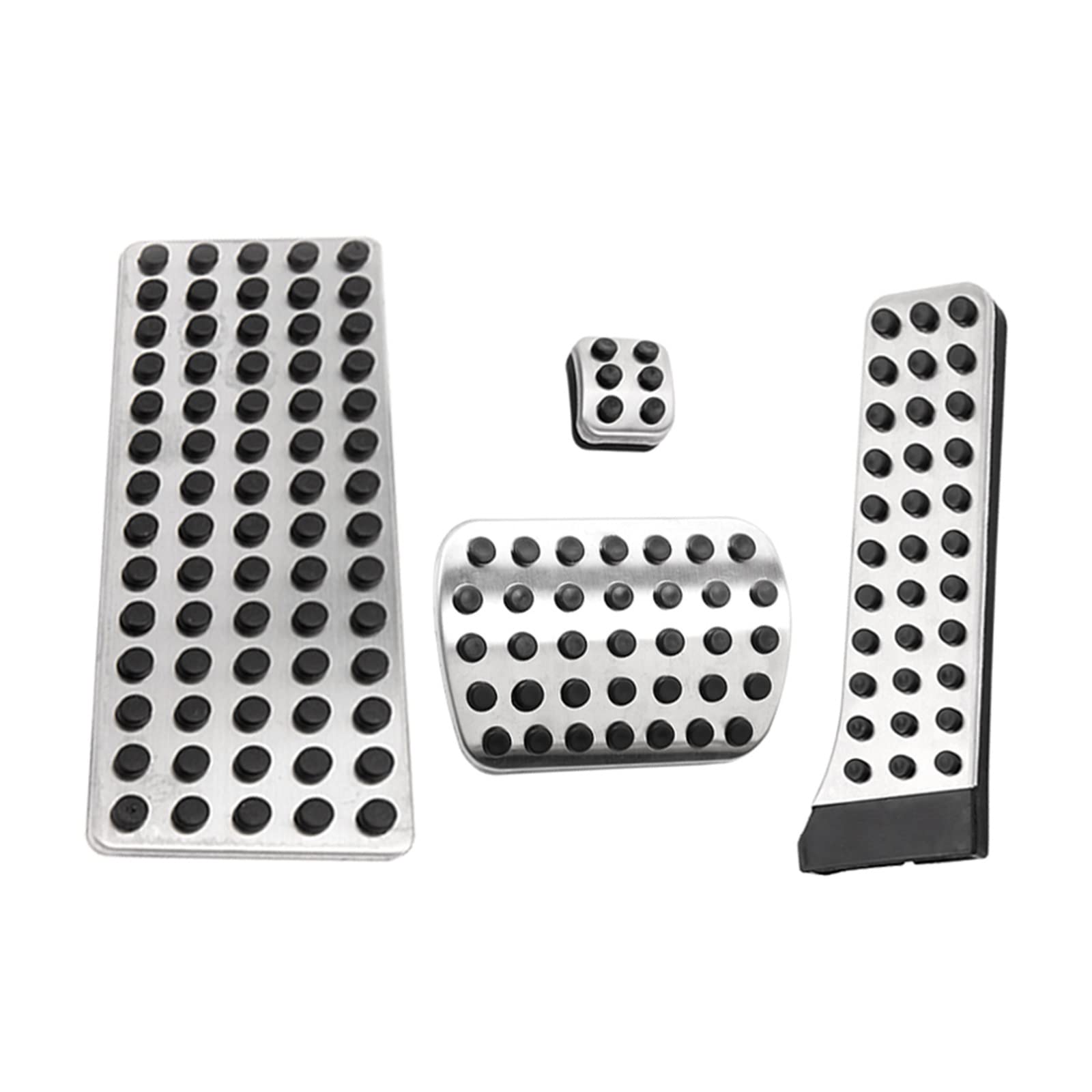 Auto Pedale Für Benz Für AMG C E Klasse W203 W213 W205 W204 W211 W212 W210 R172 Auto Gaspedal Bremspedal Abdeckung Pads Pedalkappen(Footrest AT 4pieces) von ZCera