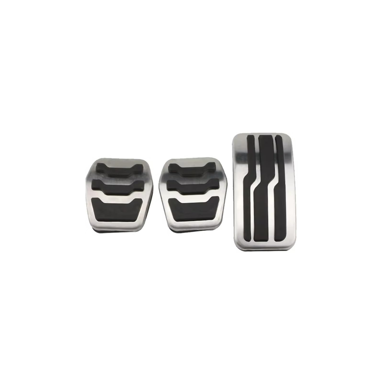 Auto Pedale Für Ford Für Focus 2 3 4 MK2 MK3 MK4 St Rs 2005-2018 Edelstahl Kraftstoff Pedal Bremspedale Rest Pedal Set Abdeckung Pedalkappen(MT) von ZCera