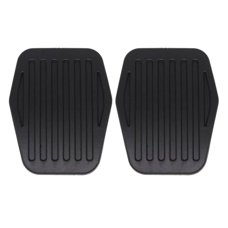 Auto Pedale Für Ford Für Focus Für Grand Für C-Max 2003-2012 2013 2014 2015 2016 2017 2018 Bremse Kupplung Fuß Pedal Pad Abdeckung Pedalkappen(2pieces) von ZCera