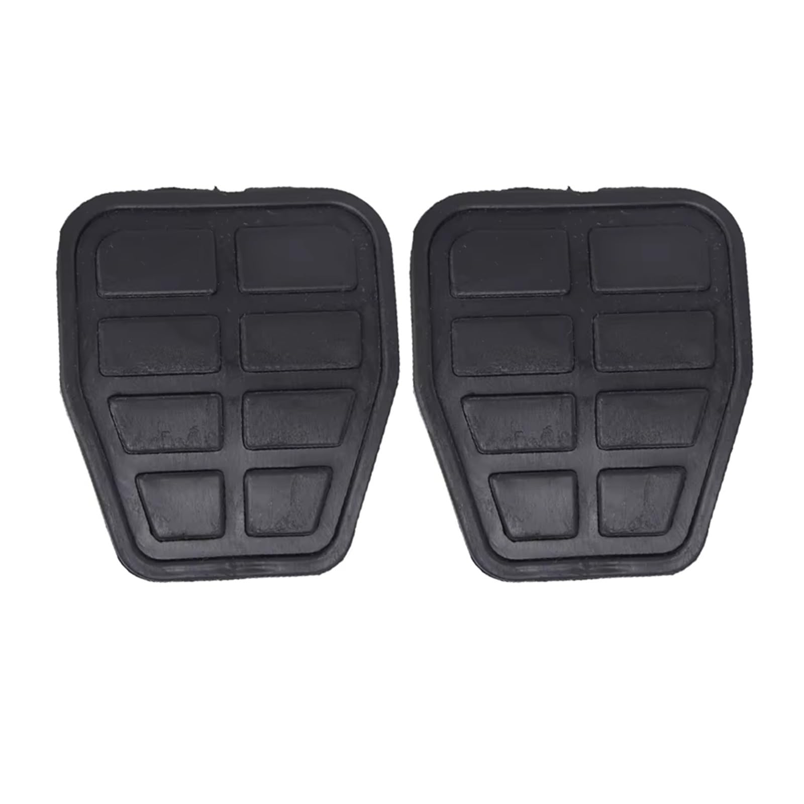 Auto Pedale Für SEAT Für Alhambra Mk1 7M Für Arosa 6H Für Cordoba 6K Für Ibiza 2 Auto Bremse Kupplung Fuß Pedal Gummi Pad Abdeckung Pedalkappen(2pieces) von ZCera