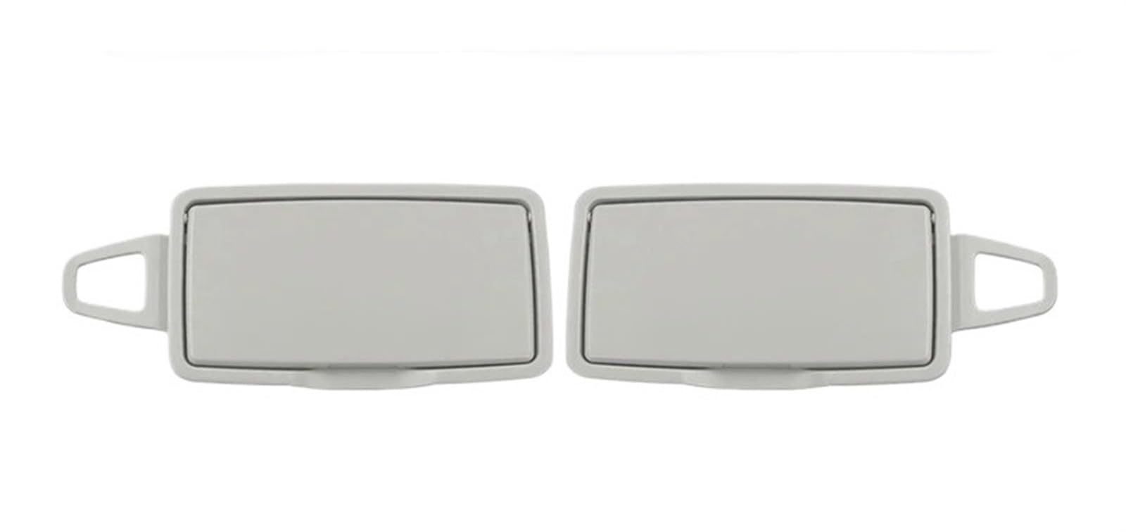 Car Interior Sun Visor Für Benz C-Klasse für GLC W205 W253 Auto vorne Links + rechts Sonnenschutz Visier Make-up Kosmetikspiegel Abdeckung Ersatz Sonnenblende(Greywhite) von ZCera