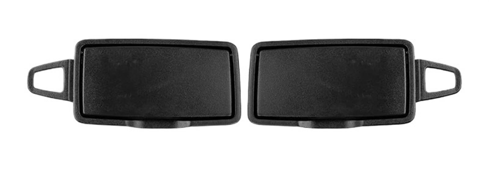 Car Interior Sun Visor Für Benz C-Klasse für GLC W205 W253 Auto vorne Links + rechts Sonnenschutz Visier Make-up Kosmetikspiegel Abdeckung Ersatz Sonnenblende(Schwarz) von ZCera