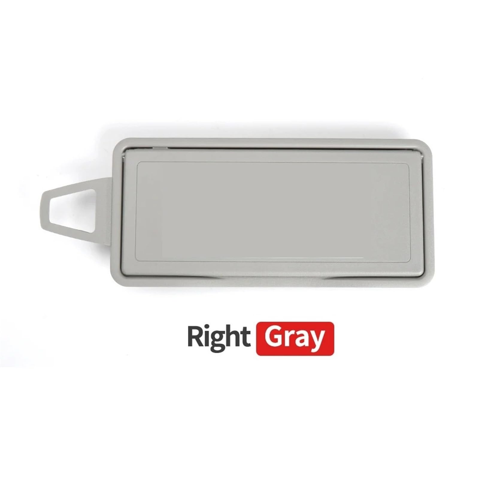 Car Interior Sun Visor Für Benz S-Klasse W220 1999–2005 Autozubehör Ersatz Für Auto-Innenraum Auto-Sonnenblen Schattenspiegel Make-up-Spiegelabckung Sonnenblende(Gray Right) von ZCera