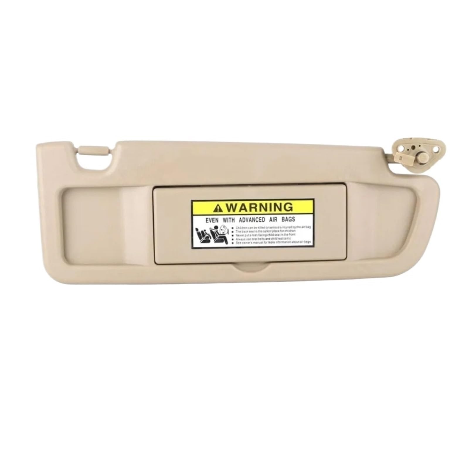 Car Interior Sun Visor Für Civic 2006 2007 2008 2009 2010 2011 83280-SNA-A01ZC 83280-SNA-A01ZA 83280-SNA-A01ZB Auto Sonnenblen Schatten Mit Spiegel Sonnenblende(Beige Right) von ZCera