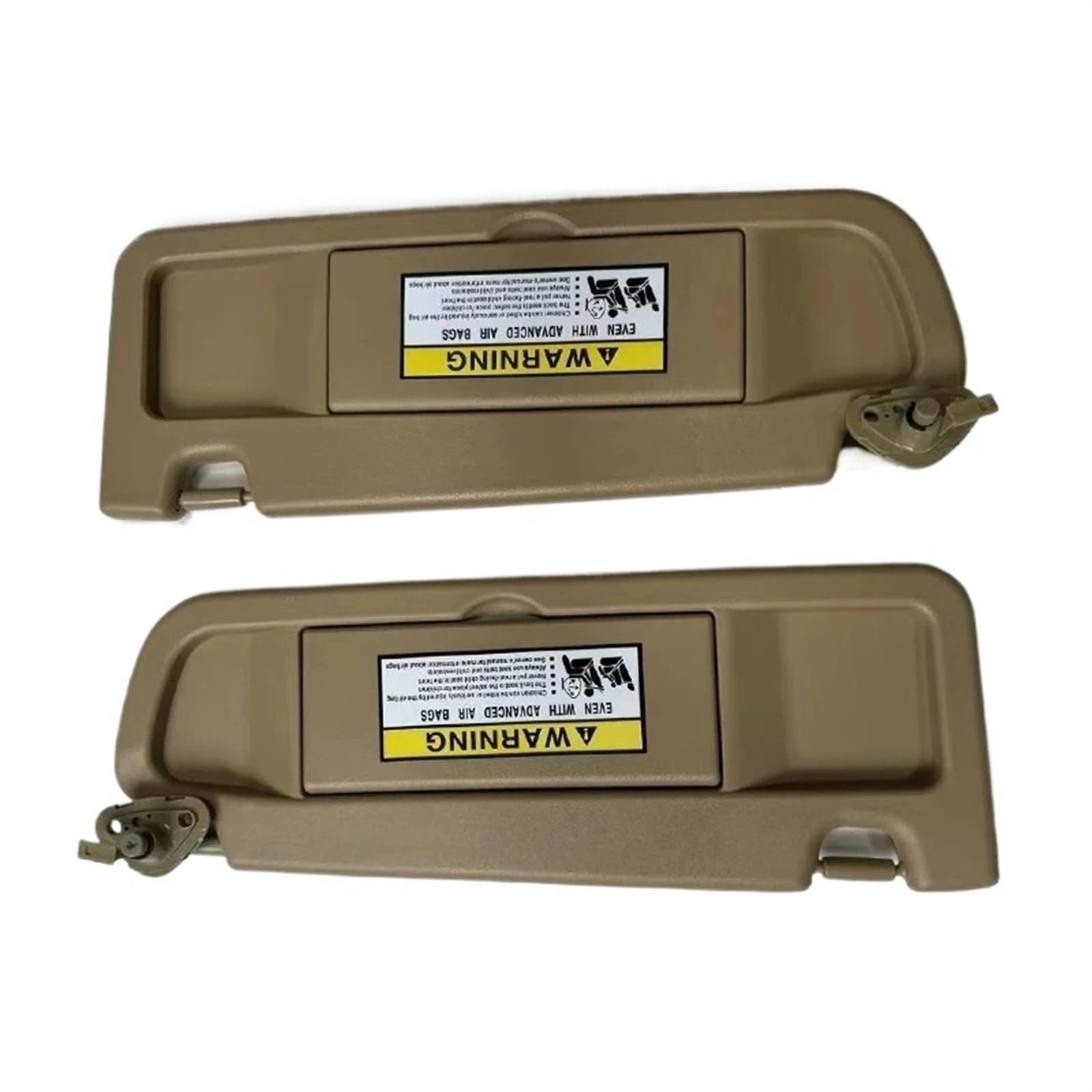 Car Interior Sun Visor Für Civic 2006 2007 2008 2009 2010 2011 Auto Sonnenblende Links Fahrer Und Rechts Beifahrer Seite Sonnenblenden Sonnenblende(Beige-2PCS) von ZCera