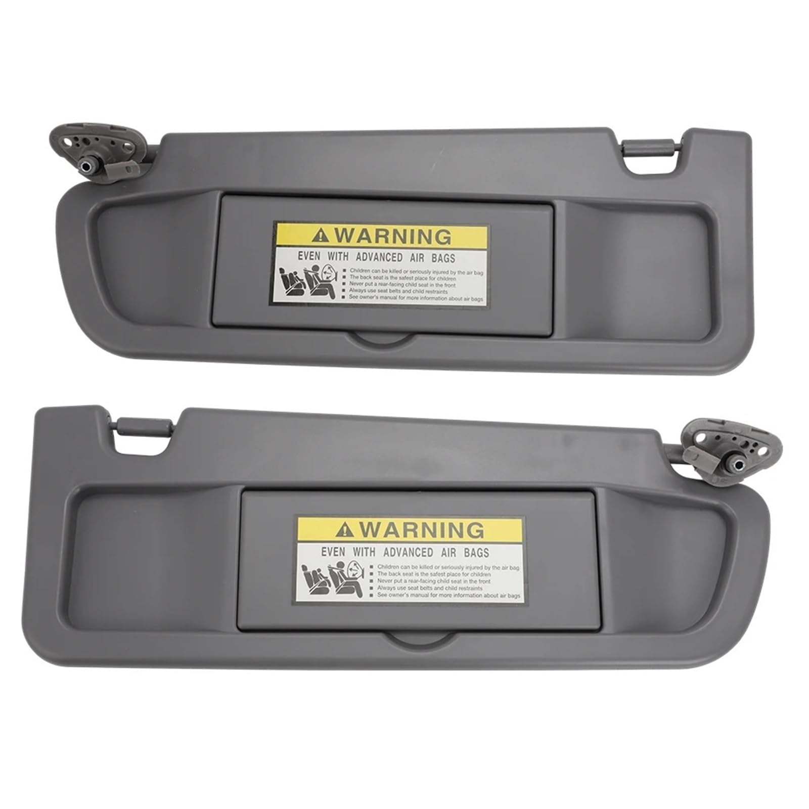 Car Interior Sun Visor Für Civic 2006 2007 2008 2009 2010 2011 Zubehör Auto Sonnenblen Fahrerseite Links Sonnenschutz Visier Mit Spiegel Sonnenblende(1 Set Atlas Gray) von ZCera