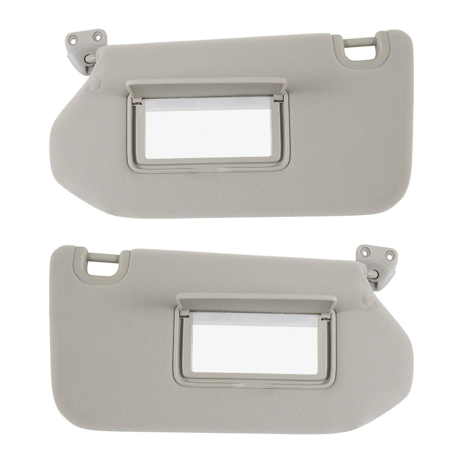 Car Interior Sun Visor Für Infiniti QX60 2014-2017 Mit Kosmetikspiegel-Abckplatte Blockieren Von Sonnenlicht 96401-9PB0A 96400-9PB0A Passform Das Auto-Sonnenvisier Sonnenblende(Gray a Pairs) von ZCera