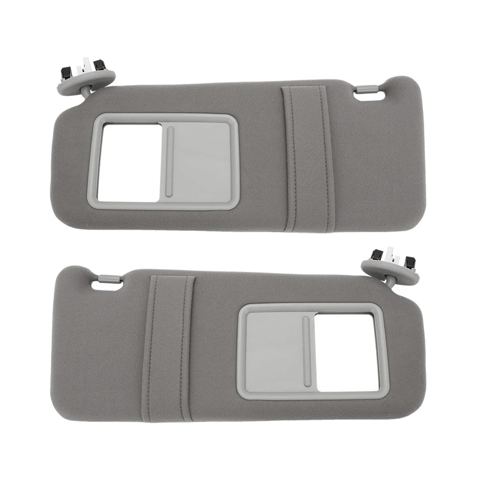 Car Interior Sun Visor Für Toyota Für Camry 2007 2008 2009 2010 2011 Auto Sonnenblenden Mit Licht Sonnenschutz Fahrerseite Beifahrerseite Links Rechts Sonnenblende(Gray Left-Right) von ZCera