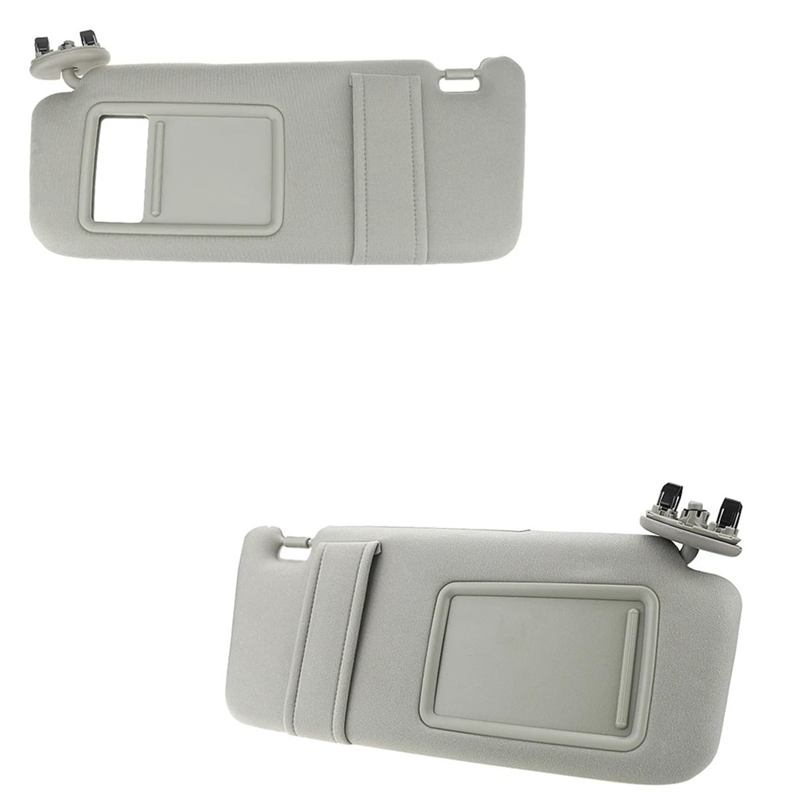 Car Interior Sun Visor Für Toyota Für Camry Für Hybrid 2007-2011 Nicht Vanity Light LHD Links Rechts Auto Frontscheibe Schatten Sonnenblen Sonnenschutz Abckung Sonnenblen Sonnenblende(2X Left-Right) von ZCera