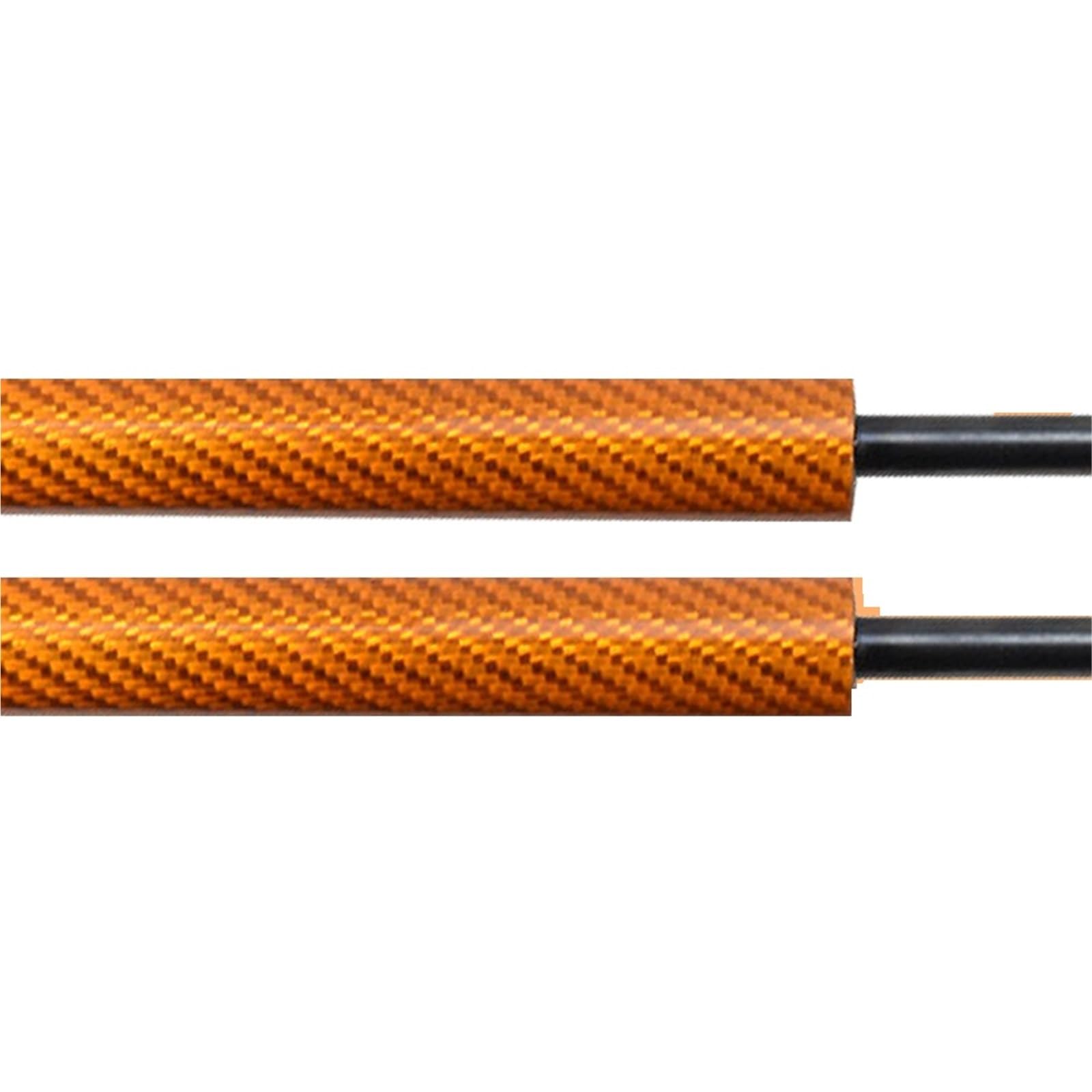 Heckklappendämpfer Für Isuzu Für Como E26 Niedriges Dach 2012-2022 Kofferraum Gas Geladen Gas Streben Lift Unterstützung Heckklappe Dämpfer Gasfeder Heckklappe(ORANGE Carbon Fiber) von ZCera