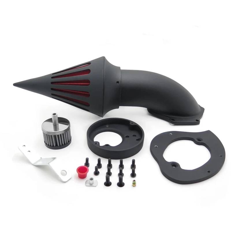 Luftfilter Motorrad Für Vtx1300 Für Vtx 1300 1986-2019 Luft Reiniger Intake Filter Kits Motorrad Teile Motorrad Luftansaugfilter(MT225-002-MBK) von ZCera