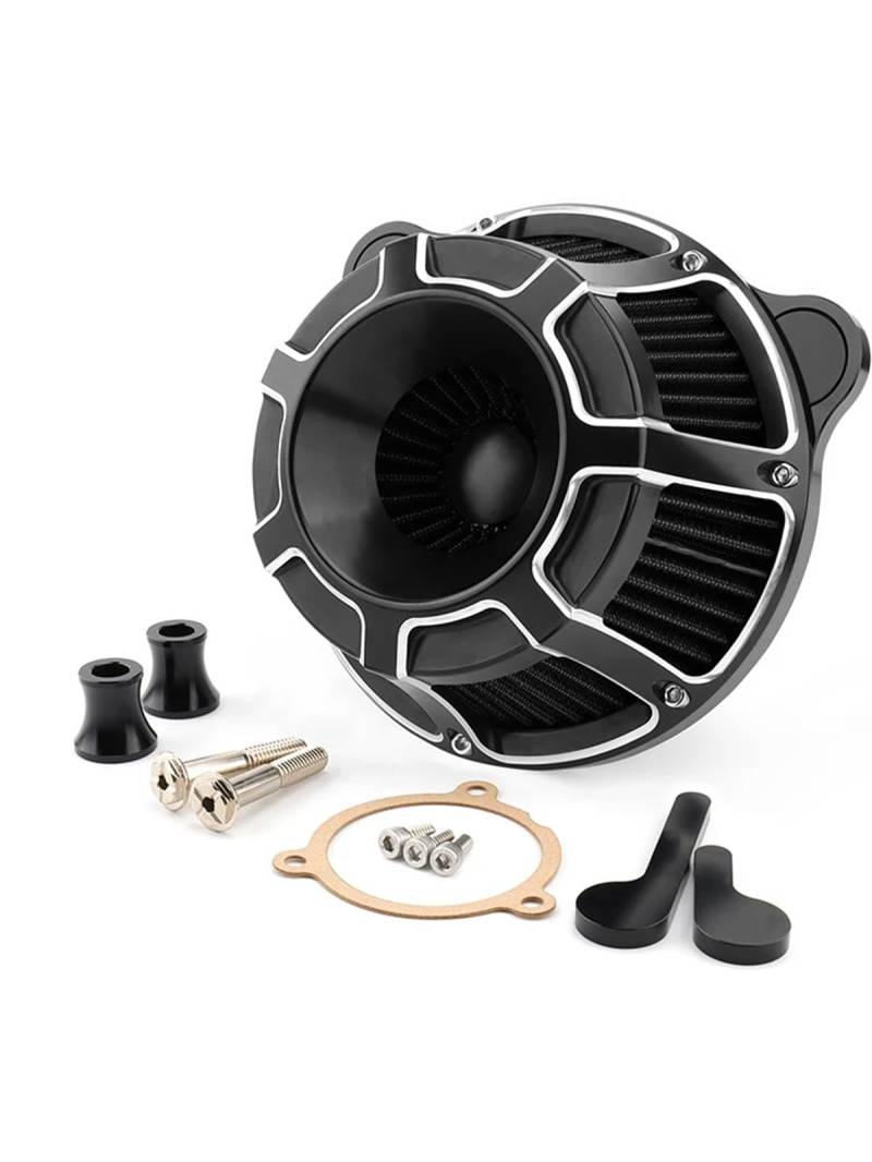 Luftfilter Motorrad Luftfilter-Ansaugfilter Für Sportster XL 883 1200 Für Eisen Für Touring Für Road King Für Electra Street Für Glide Für Dyna Für Softail M8 Motorrad Luftansaugfilter(12-Type D) von ZCera