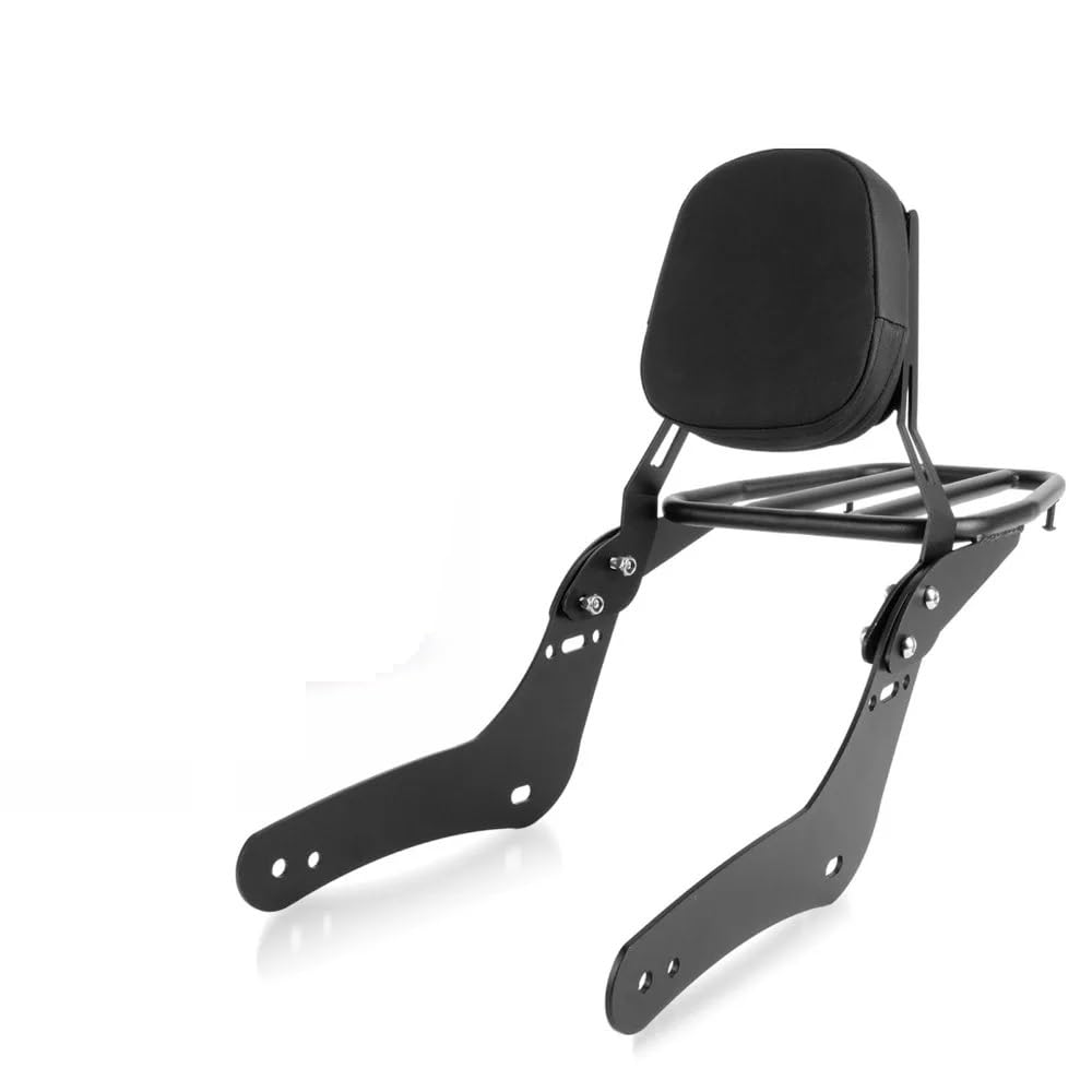 Motorrad Gepäckträger Für Rebel CMX1100 Für CMX 1100 2021 2022 2023 Motorrad Abnehmbare Passagier Sitz Hinten Sissy Bar Rückenlehne Mit Gepäckträger Heckgepäckträger Motorrad von ZCera