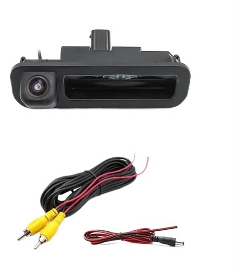 Rückfahrkameras Für Ford Für Focus 3 Für MK3 C Für MAX 2011-2014 Starlight Nachtsicht Wasserdicht Für AHD 1080P Auto Rückansicht Kofferraum Griff Kamera Rückfahrkamera Kabellos(AHD720P-CVBS720P) von ZCera