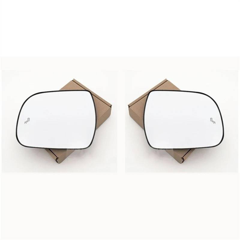 Spiegelglas Ersatz FÜR Toyota FÜR Sienna 2011 2012 2013 2014 2015 2016 2017 2018 Auto Weitwinkel Links Rechts Beheizte Blind Spot Flügel hinten Spiegel Glas Außenspiegel Asphärisch(Heat Blind Spot L R von ZCera