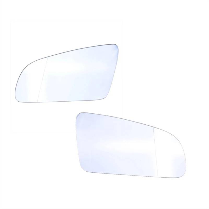 Spiegelglas Ersatz Für A3 S3 A4 B6 B7 A6 S6 2003-2008 Links Rechts Auto Beheizte Seite Rückspiegel Glas Anti-Fog Tür Flügel Spiegel Objektiv Außenspiegel Asphärisch(White A Pair) von ZCera