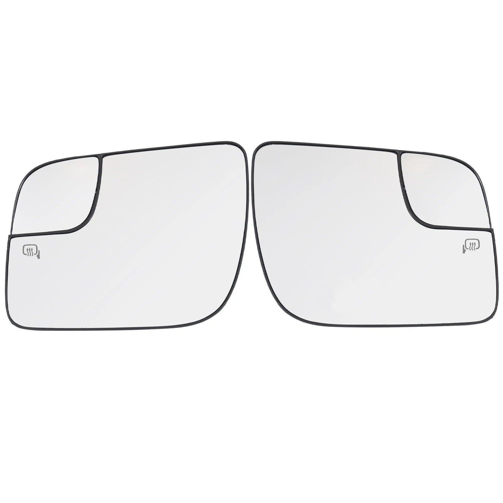 Spiegelglas Ersatz Für Ford Für Explorer 2011-2017 BB5Z17K707L BB5Z17K707A Tür Rückspiegel Objektiv Beheizte Rückspiegel Glas Reflektor Konvexen Glas Außenspiegel Asphärisch(A Pair) von ZCera