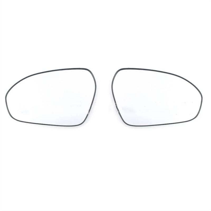 Spiegelglas Ersatz Für Hyundai für berühmte für Karte mit beheizten linsen 2014 2015 2016 2017 Auto zubehör rückspiegel Außenspiegel Asphärisch(A Pair) von ZCera