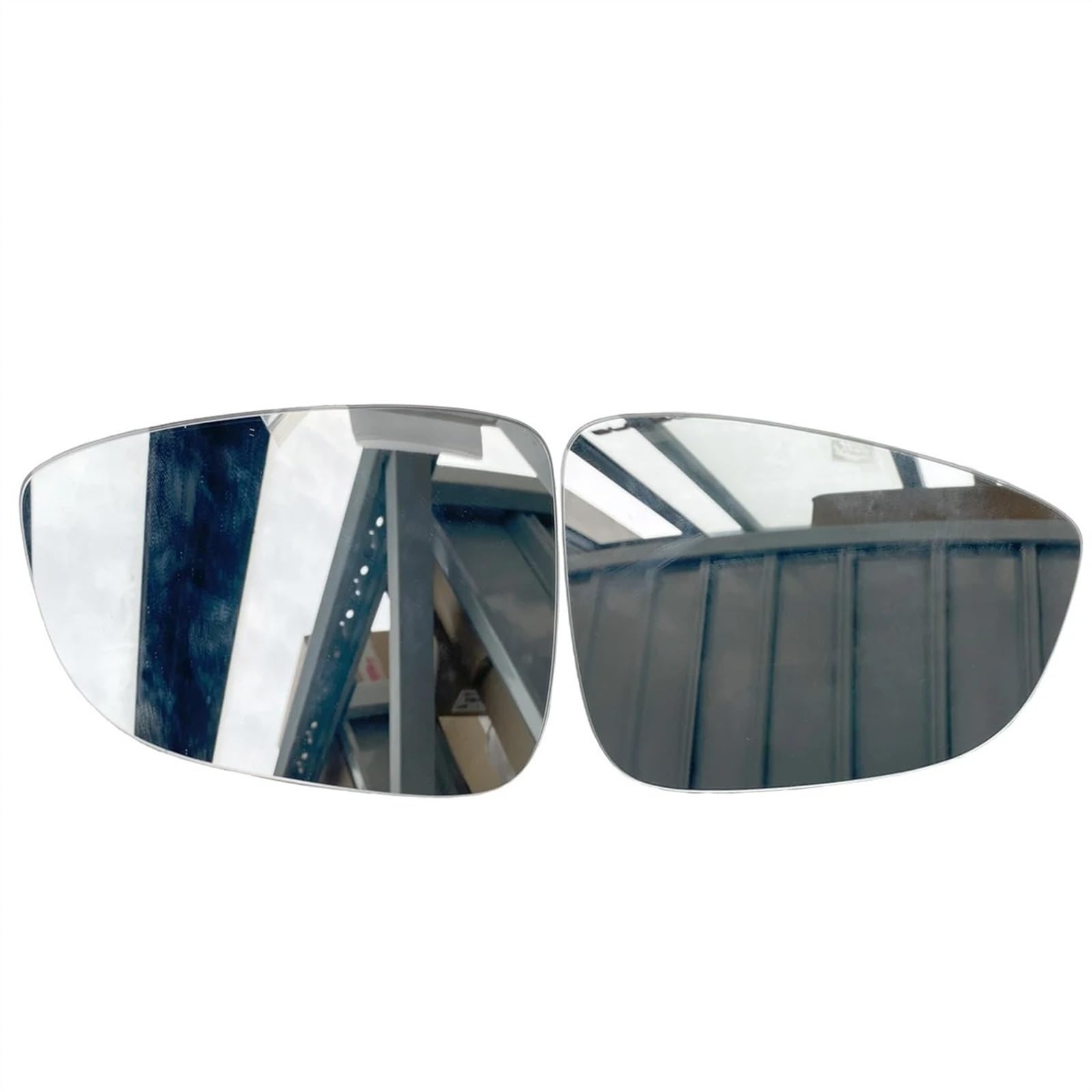 Spiegelglas Ersatz Für VW Für Passat B7 CC 357 358 Für EOS Für Jetta 6 A6 Für GLI Für Käfer Für Scirocco 3C8857522B Vordertür Seitenspiegelglas Beheizt Außenspiegel Asphärisch(1 Paar) von ZCera