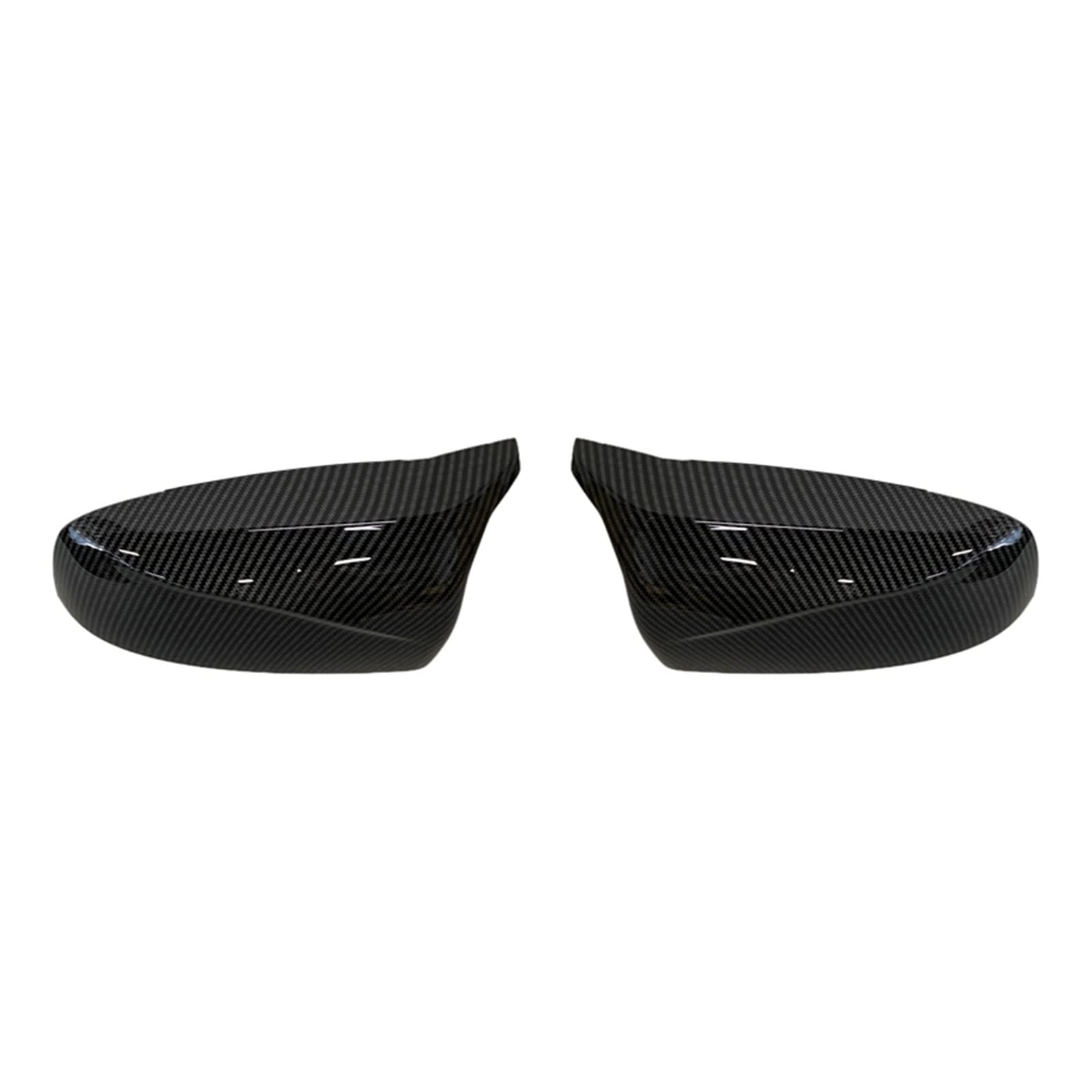 Spiegelkappen Außenspiegel Für X5 E70 Für X6 E71 2008-2013 Geändert Rück Helle Schwarz Carbon Faser Muster Spiegel Abdeckung Caps Auto Spiegelkappe(Carbon fiber pattern) von ZCera