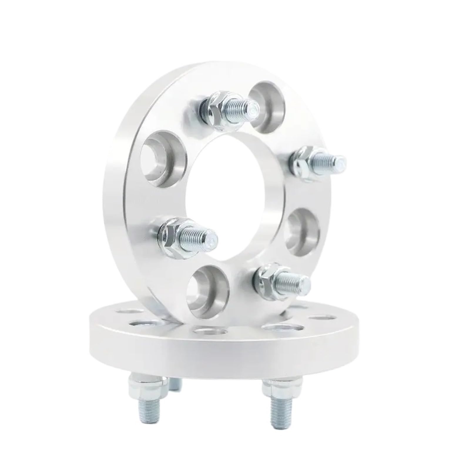 Spurverbreiterungen 2 Stücke Spurverbreiterungen Adapter Aluminium Für PCD 4x108 (4x4.25) Zu 4x100 CB 71 Dicke 15/20/25mm Bolzen 12x1,5 Auto Felgen Zubehör Auto Spurverbreiterung(15mm) von ZCera