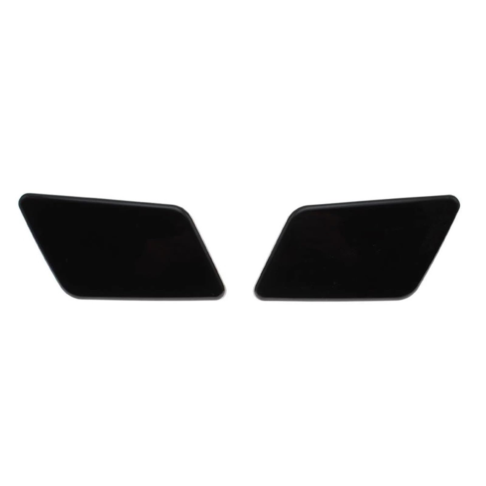 ZDPVK For BMW, for X1 E84 2009 2010 2011 2012 Frontscheinwerferlampe Sprühwaschdüsenabdeckung Unlackiert 51112993585 51112993586 Abdeckung für Scheinwerferwaschdüsen(Black SET) von ZDPVK