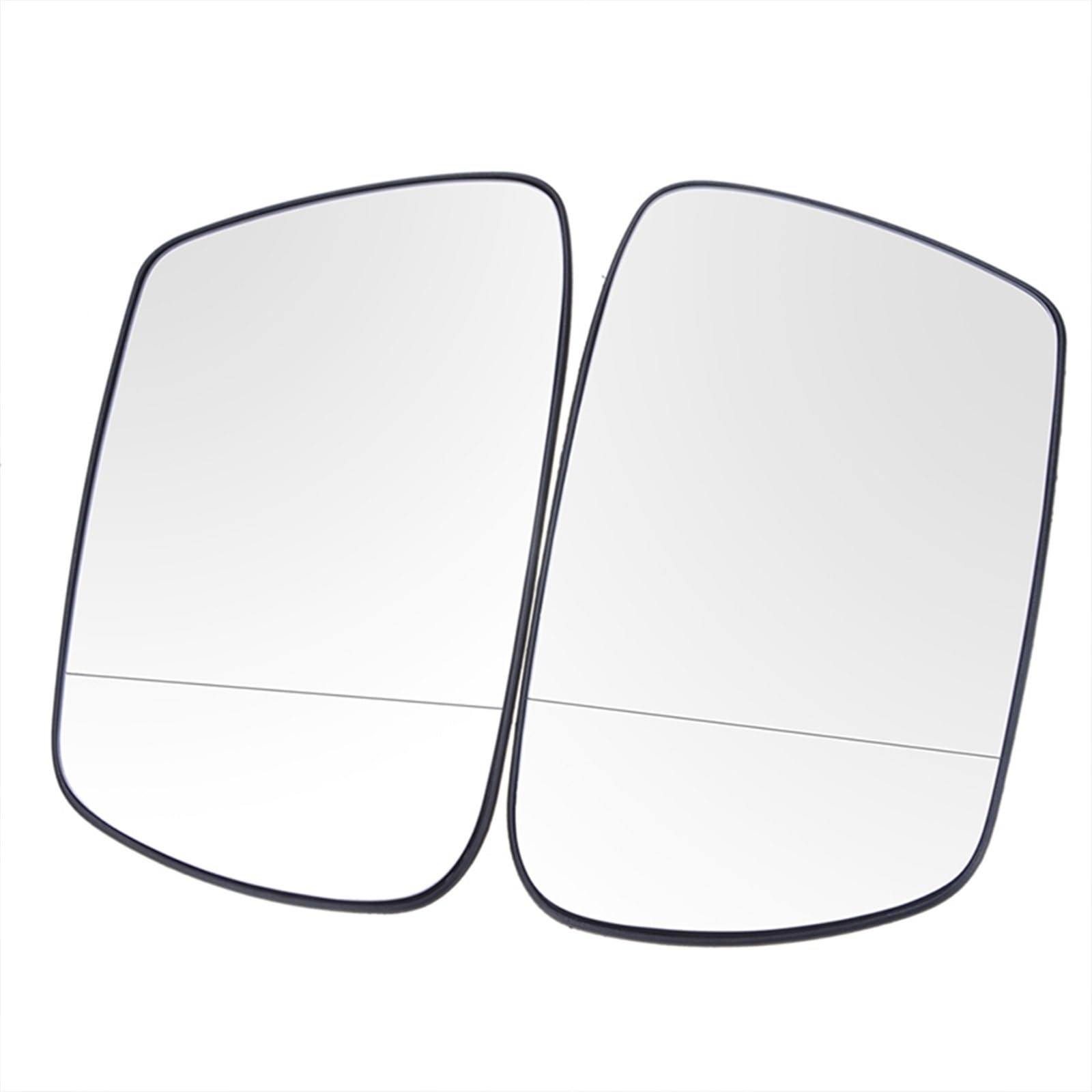 ZDPVK Seitenrückspiegelglasheizung Antibeschlag-Enteisungstür Flacher Außenspiegel ， for Jeep ， for Grand Cherokee 2005-2010 Außenspiegelglas(White A Pair) von ZDPVK