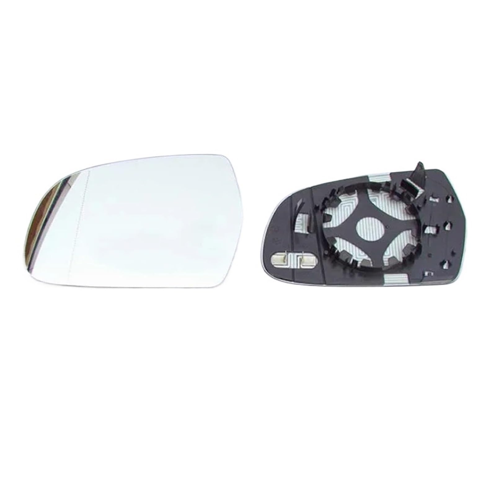 ZDPVK for Audi, for A3 2010 2011 2012 2013 Auto-Rückspiegel-Außenspiegel-Objektiv-Türflügel-Rückspiegel-Glasheizung 8T0857535E 4F0857535AF Außenspiegelglas(2PCS Left and Right) von ZDPVK