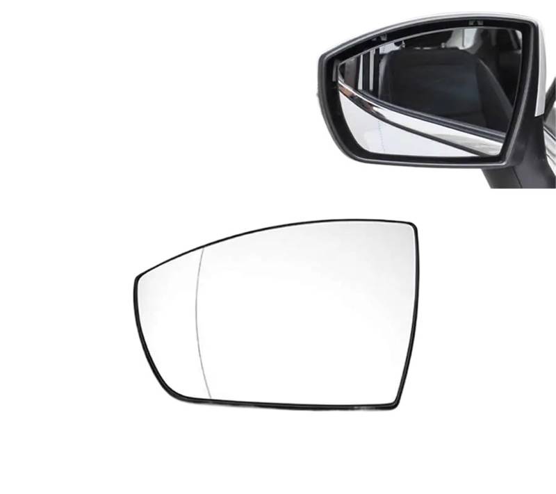 ZDPVK for Ford, for Kuga 2013-2019 Autoseitenspiegel Reflektierende Linse Rückspiegellinsen Glas mit Heizung Außenspiegelglas(1PCS Left Side) von ZDPVK