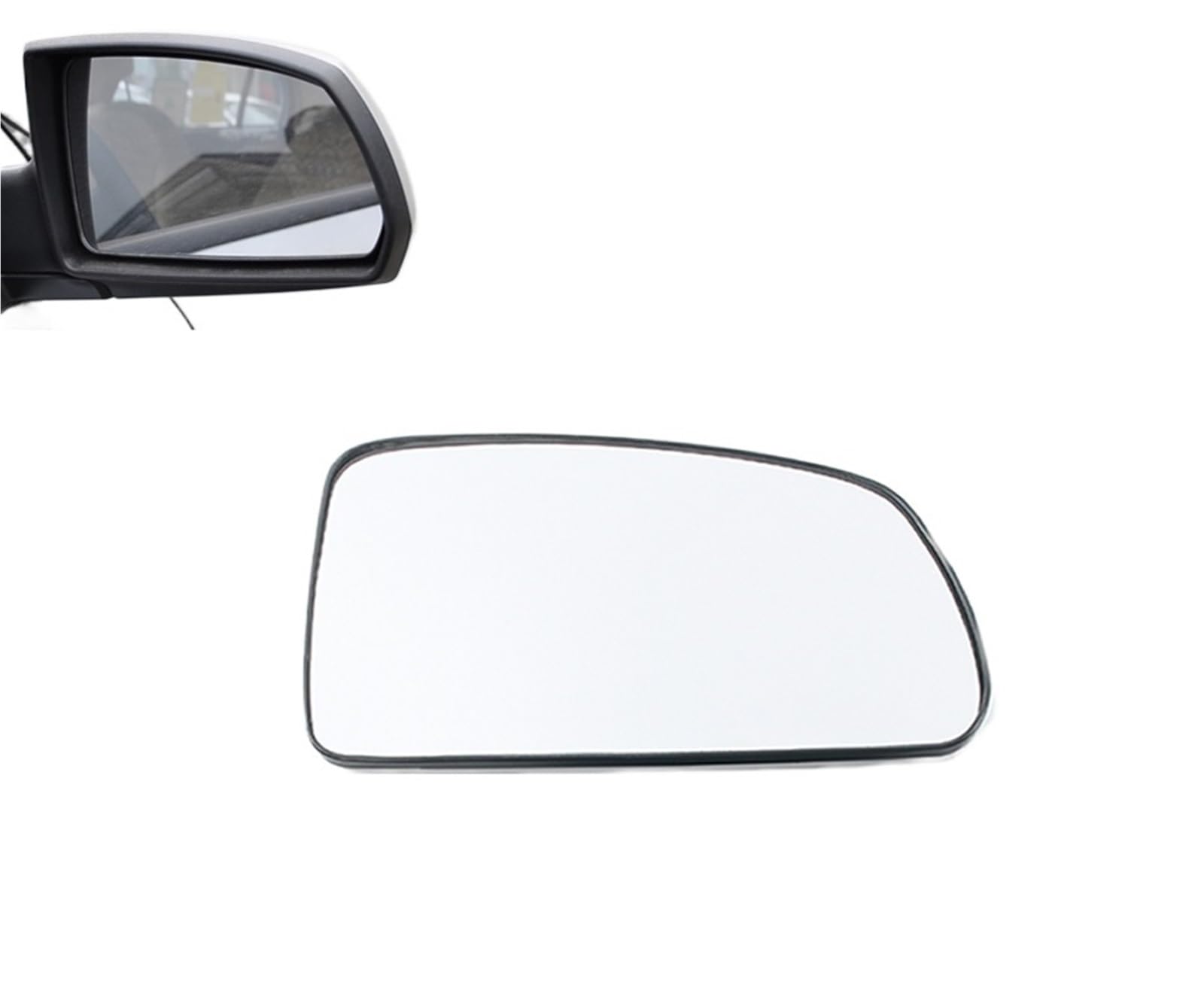 ZDPVK for Kia, for Rio Autoseitenspiegel Reflektierende Linse Rückspiegellinsen Glas Keine Heizung Außenspiegelglas(1PCS Right Side) von ZDPVK