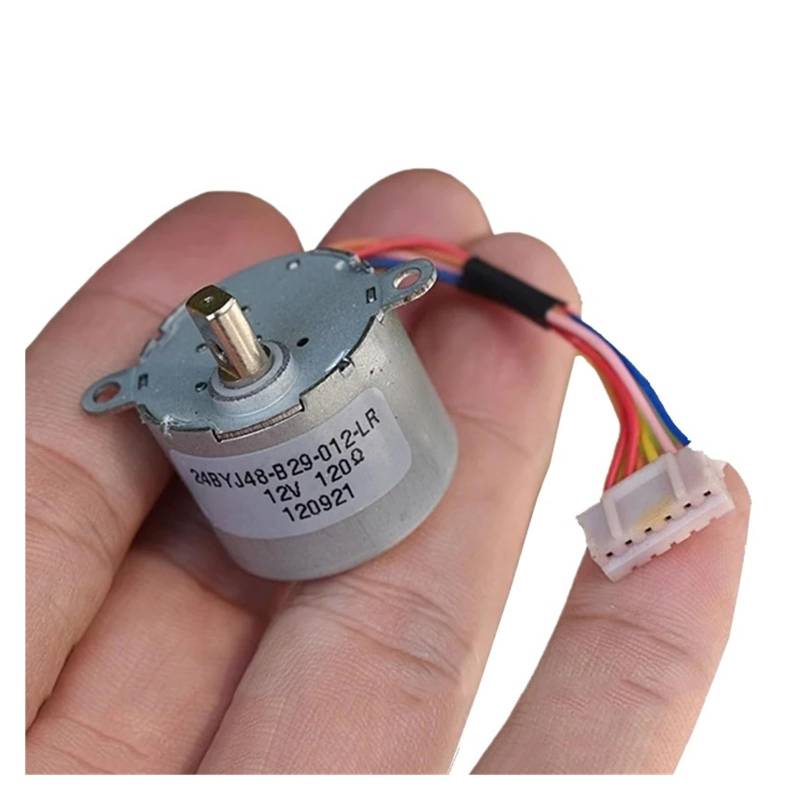 24BYJ48 DC 12V Gear Stepper electronic starter 24mm 2-Phase 6-Wire Gear Redcution Stepping electronic starter DIY Air Conditioning Swing electronic starter ZDVHOMCB von ZDVHOMCB