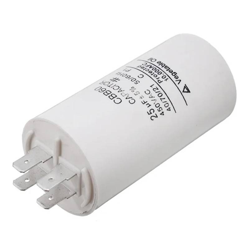 25uf Capacitor CBB60 electronic starter Run Capacitors Water Pump Starting Capasitor 450V AC Motors ZDVHOMCB von ZDVHOMCB