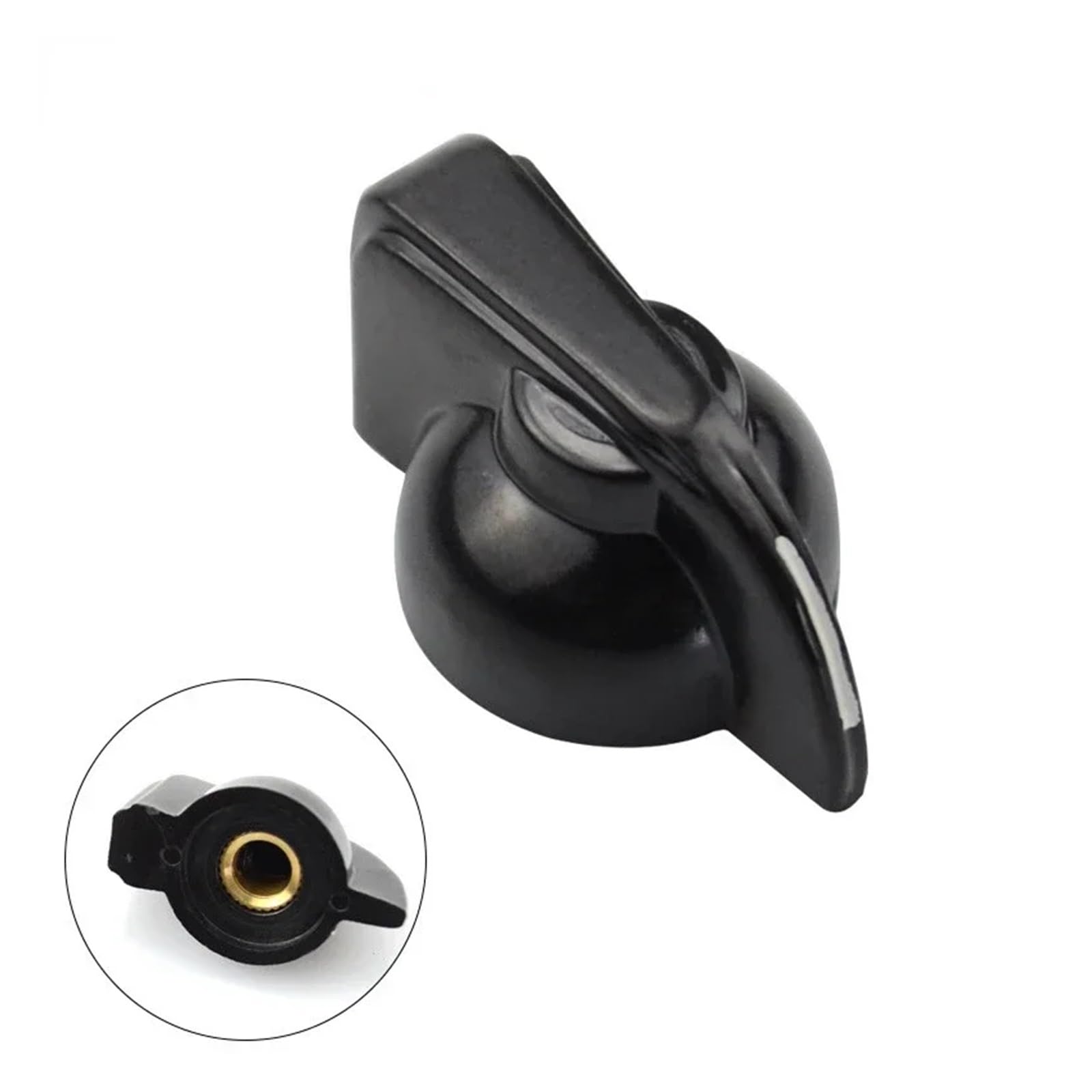 2pcs Vintage chicken head knob Turn switch pointer knob 6.35mm ZDVHOMCB(CV-04BSP) von ZDVHOMCB