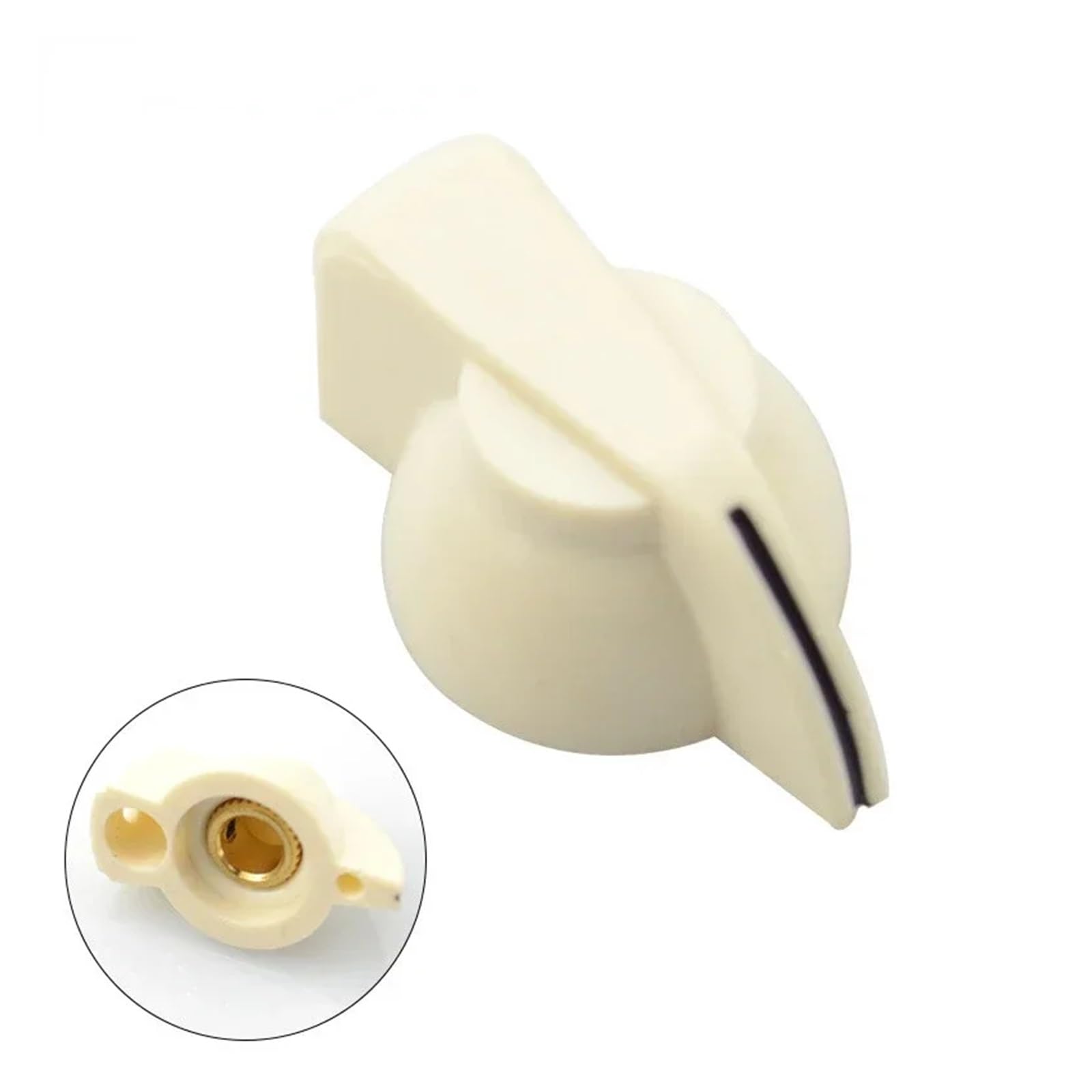 2pcs Vintage chicken head knob Turn switch pointer knob 6.35mm ZDVHOMCB(Ivory) von ZDVHOMCB