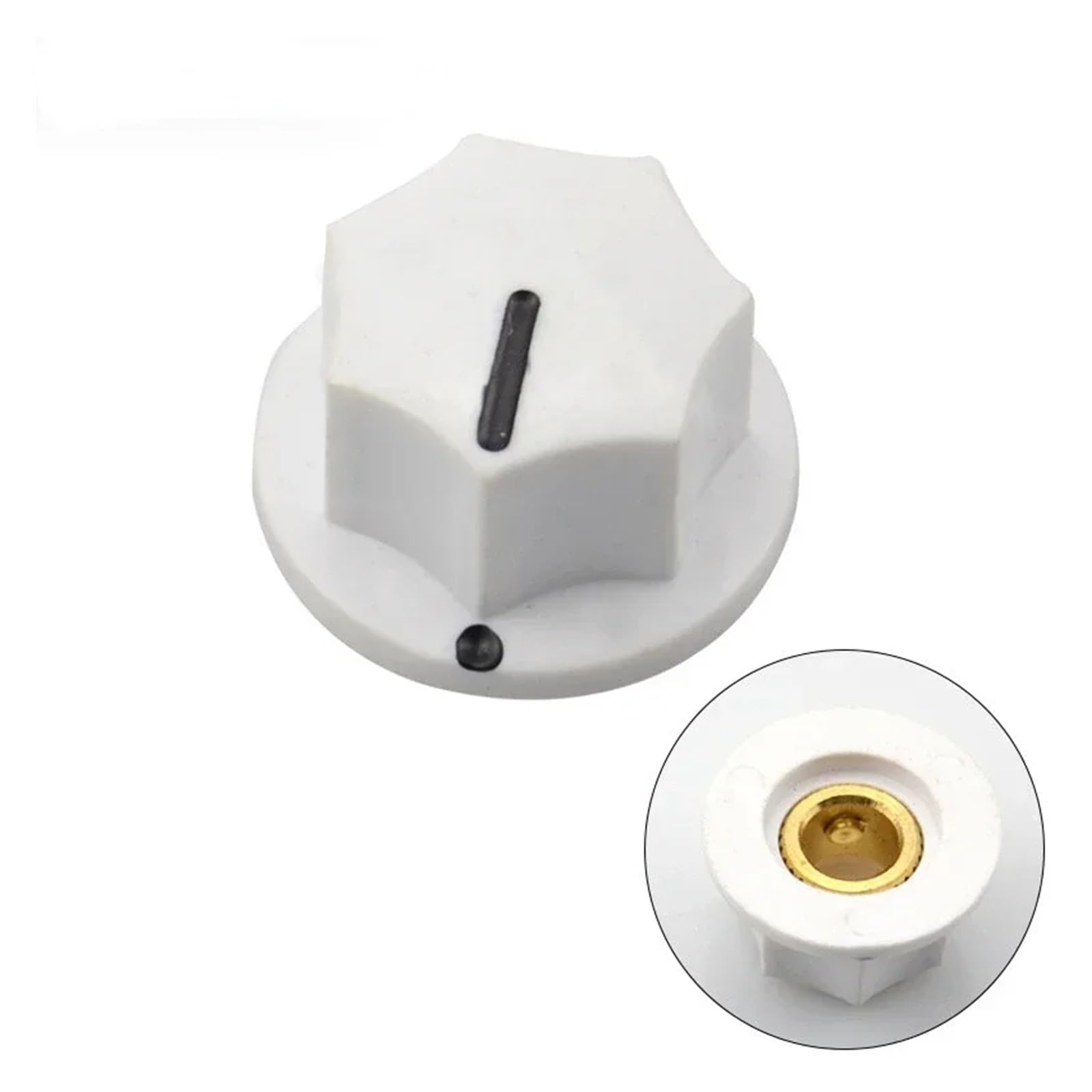 6.35mm Guitar effect pedal AMPS jazz bass Skirted Knob ZDVHOMCB(CV-02BSP) von ZDVHOMCB