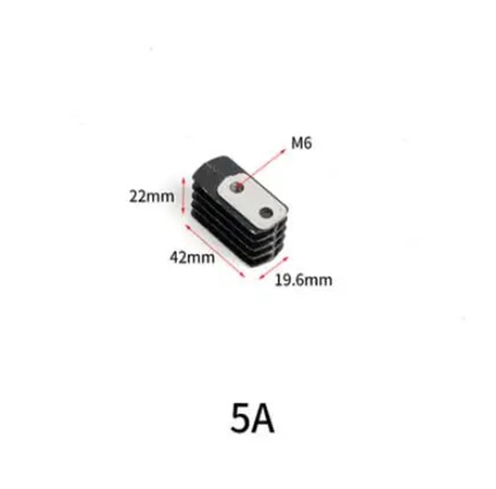 Spiral silicon rectifier diode/thyristor ZP KP5A10A20A30A50A100A200A300A500A radiator/heat sink + copper sheet ZDVHOMCB(5A) von ZDVHOMCB