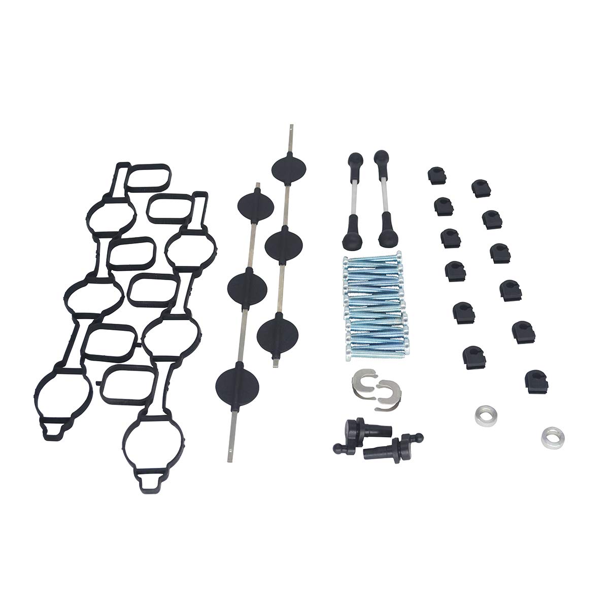 ZEALfix Reparatursatz für Einlasskrümmer Wirbelklappen 059198212 für A4 A5 A6 A8 Q5 Q7 von ZEALfix