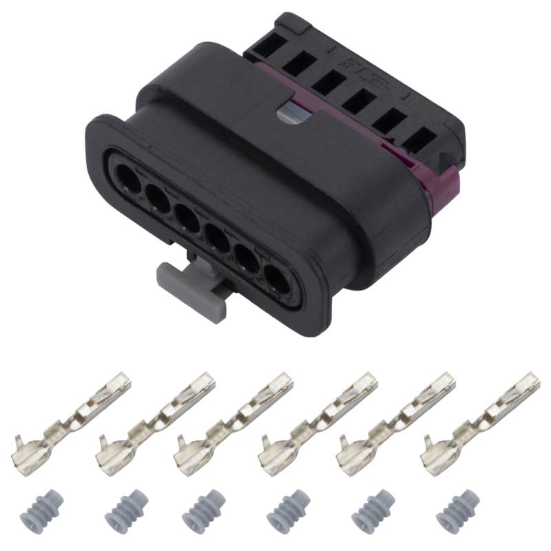 ZEALfix Rücklicht-Stecker, 6-polig, kompatibel mit BMW 1er-, 2er-, 3er-, 4er-Serie F20, F21, F30, F31, F22, F23, F28, M2, F32, F33, F36 von ZEALfix