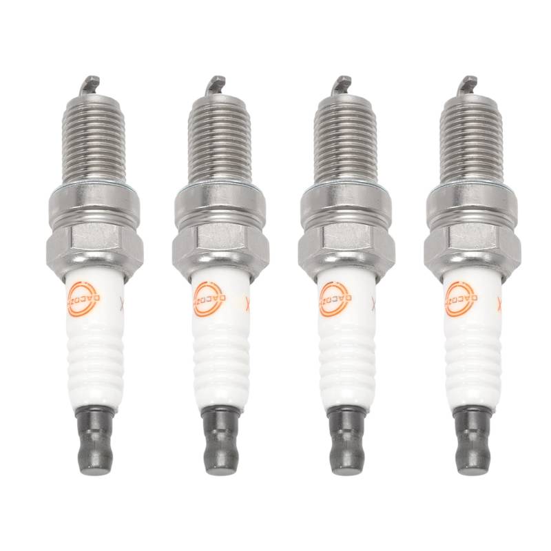 ZEALfix Set mit 4 Zündkerzen für Motorräder, Doppel-Iridium-Zündkerzen, kompatibel mit Punto Bravo Brava Ancia Delta III Giulietta, 55249868 von ZEALfix