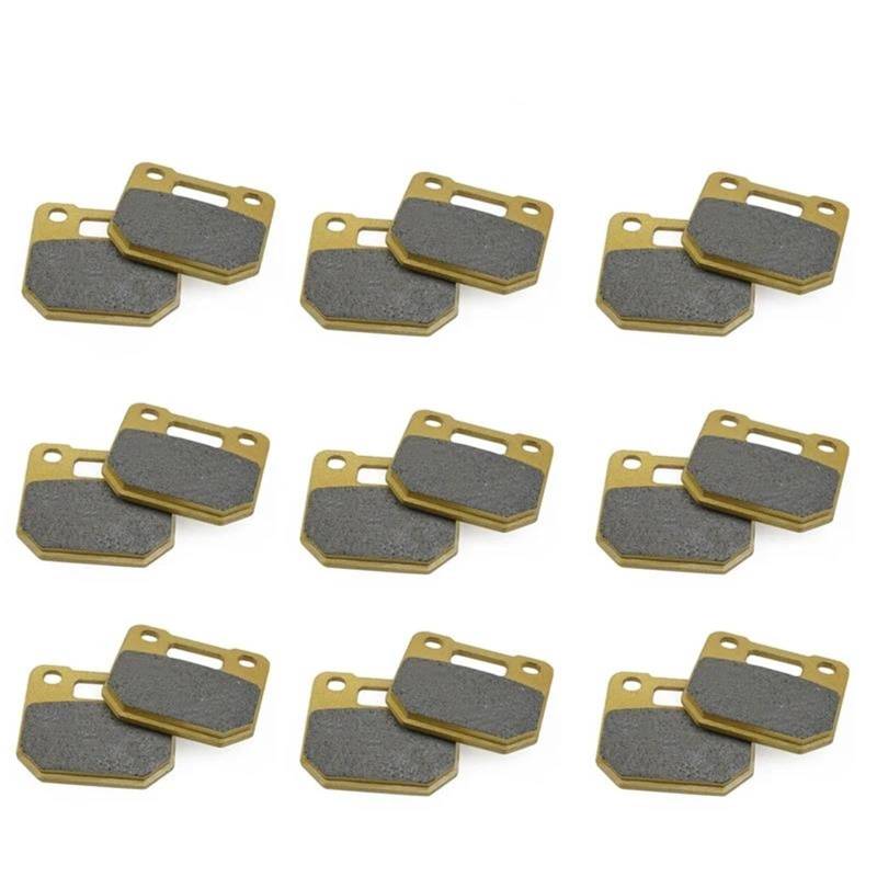 ZEEBQHKLW Für 82mm Radialmontage Für RPM Bremssattel Pad Motorradscheiben-Bremsbeläge Zubehör(9 pair) von ZEEBQHKLW