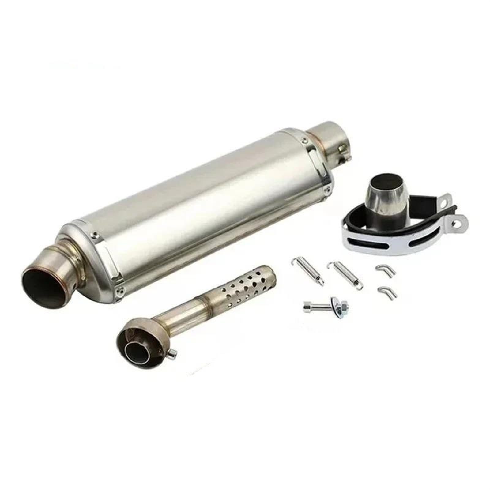 ZEEBQHKLW Für Y&amaha FZ6 51mm Universal-Motorradauspuff Auspufftopf 100cc-1000cc ATV Roller Ersatzteile(B 440MM) von ZEEBQHKLW