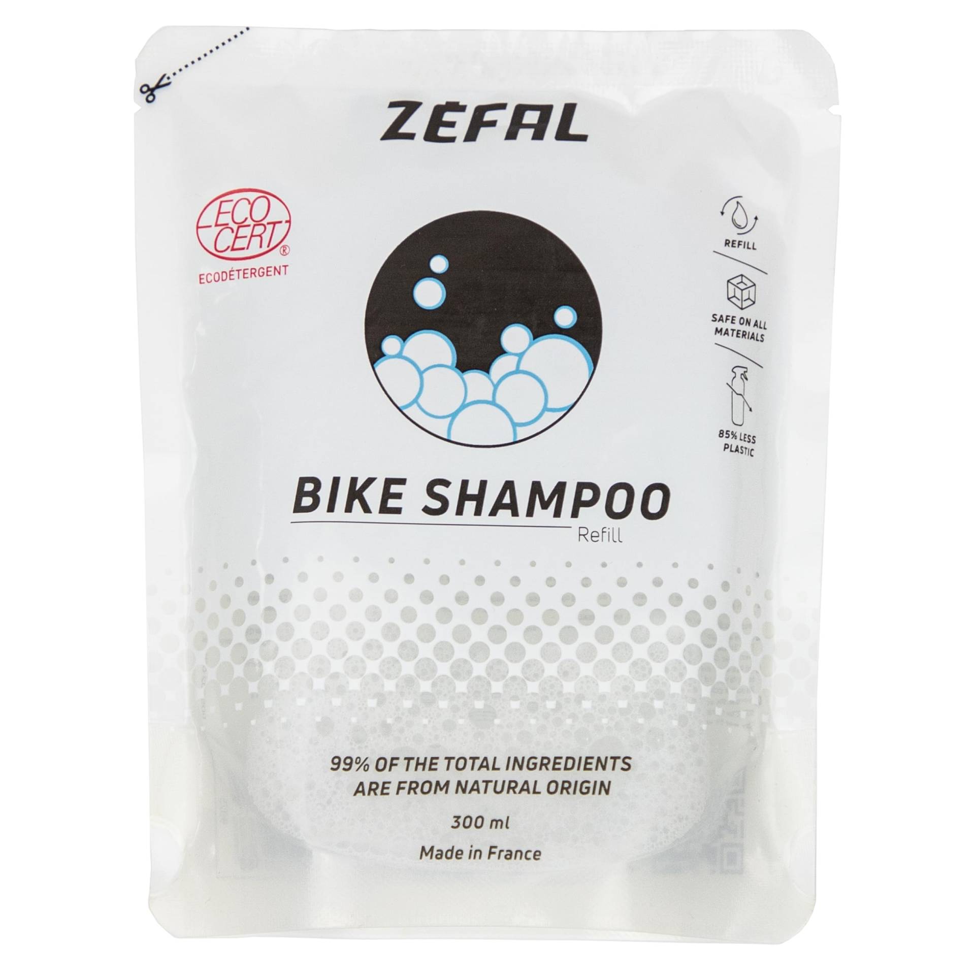 ZEFAL BIKE SHAMPO NACHFÜLLGLAS MIT 300 ML, Black von ZEFAL