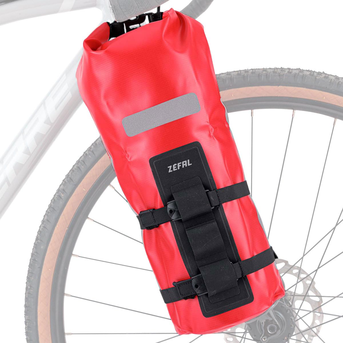 ZEFAL Gabeltaschen Fahrrad Dry Bag 6L + Z Adventure Cage - Fahrradtaschen für Gepäckträger oder Gabel - Fahrradtasche Wasserdicht - Bikepacking Taschen - Fahrrad Zubehör Gravel Bike von ZEFAL